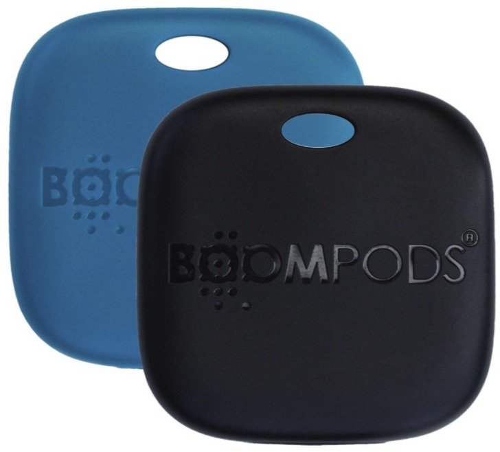 Boompods Boomtag Rechargeable Duo Pack Blue