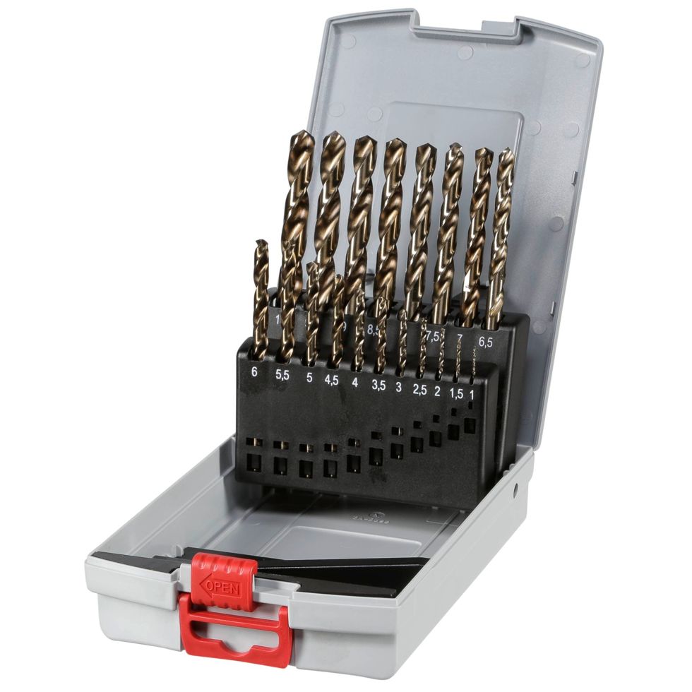 Bosch HSS-CO Twist Drill Set, 19