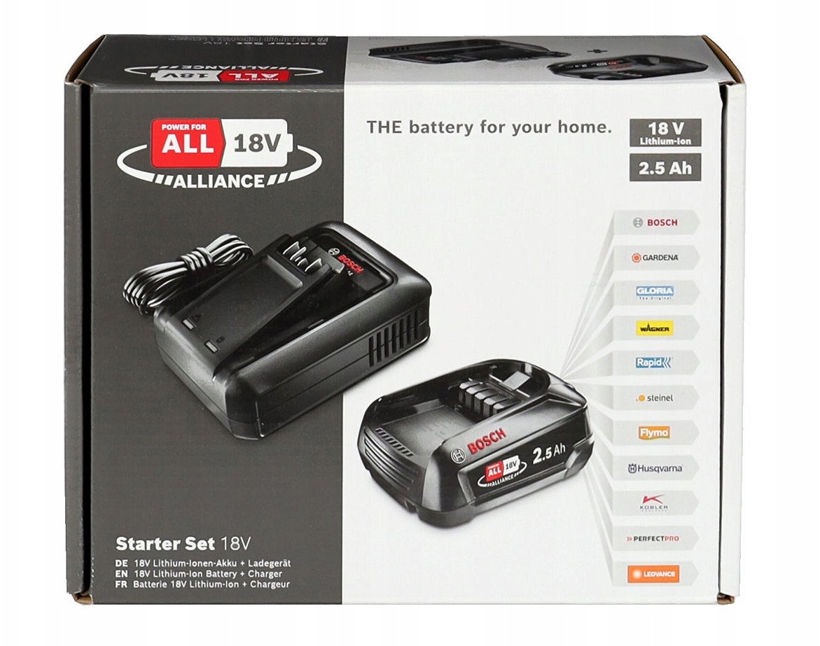 BOSCH Starter Set 18V 1x2.5Ah