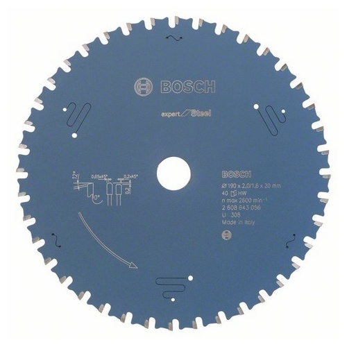 Bosch   Expert for steel 190 x