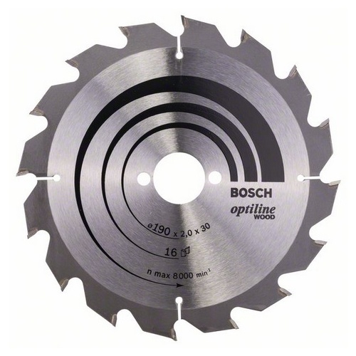 Bosch   Optiline Wood 190 x 30mm