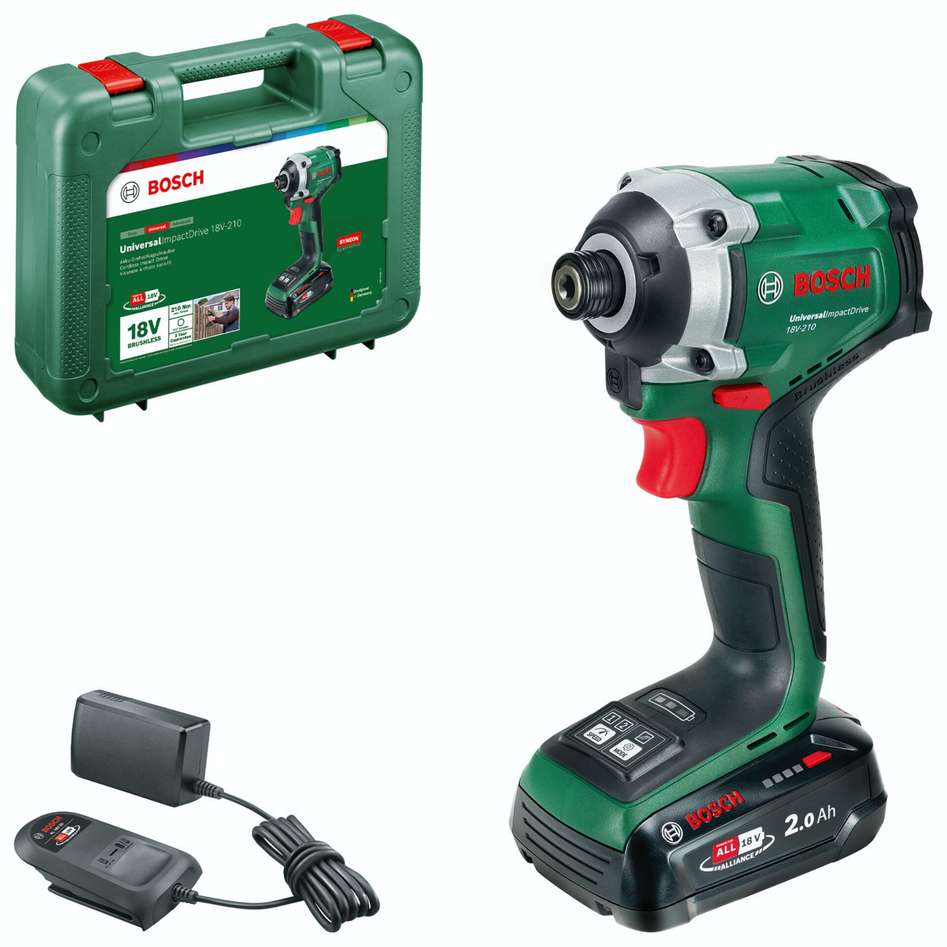 Bosch UniversalImpact 18V-210 Impact Driver |