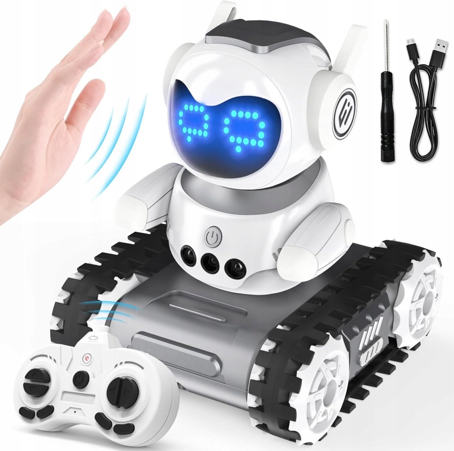 Bounn Robot funkcjÄ
Walkie-Talkie emocje LED