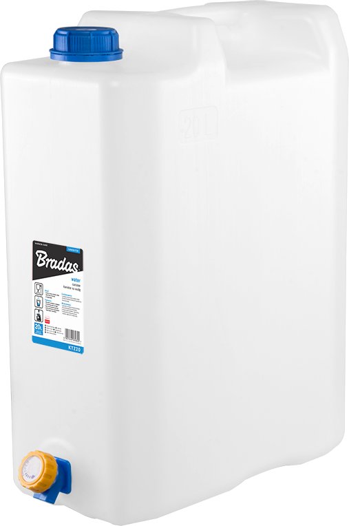 Bradas Kanister20L z kranem | KTZ20