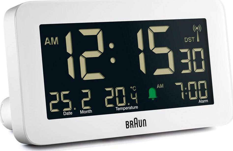 Radiobudzik Braun BRAUN BC10 DCF-W Radio