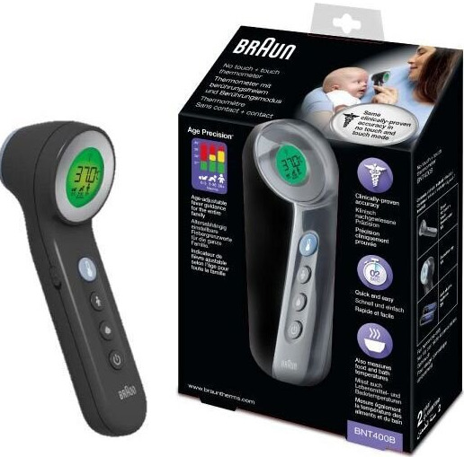Braun BNT400 Tālvadības Termometrs | BNT400-BK