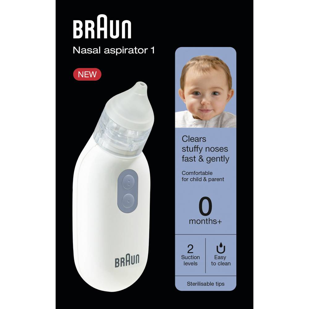 Braun BNA 100 Elektriskais deguna aspirators