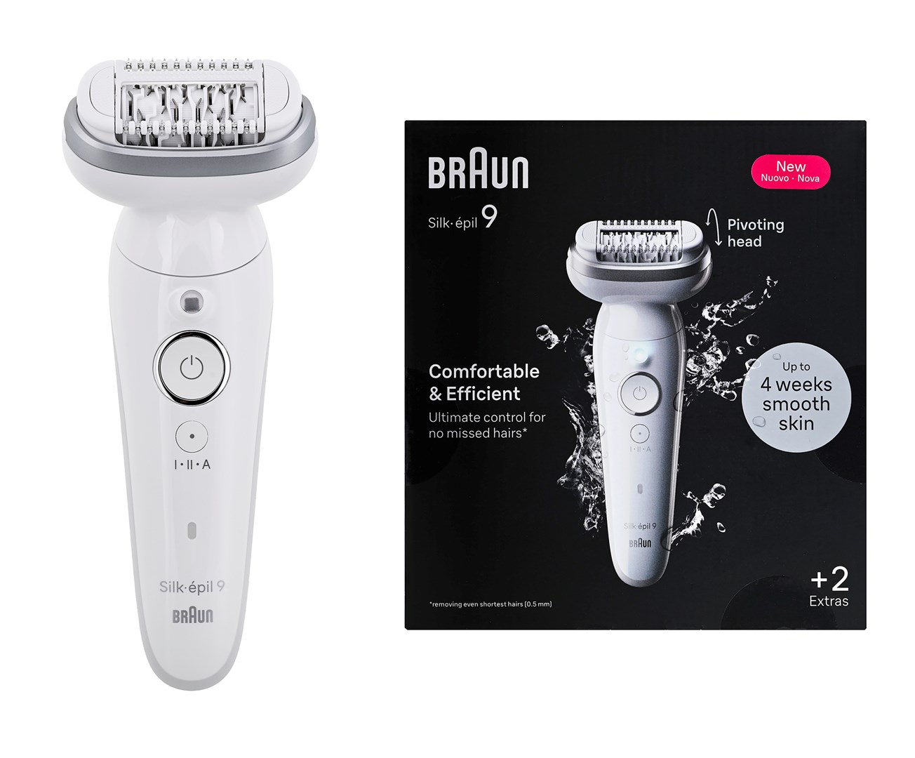 Braun Silk-épil 9 Cordless Epilator, Wet