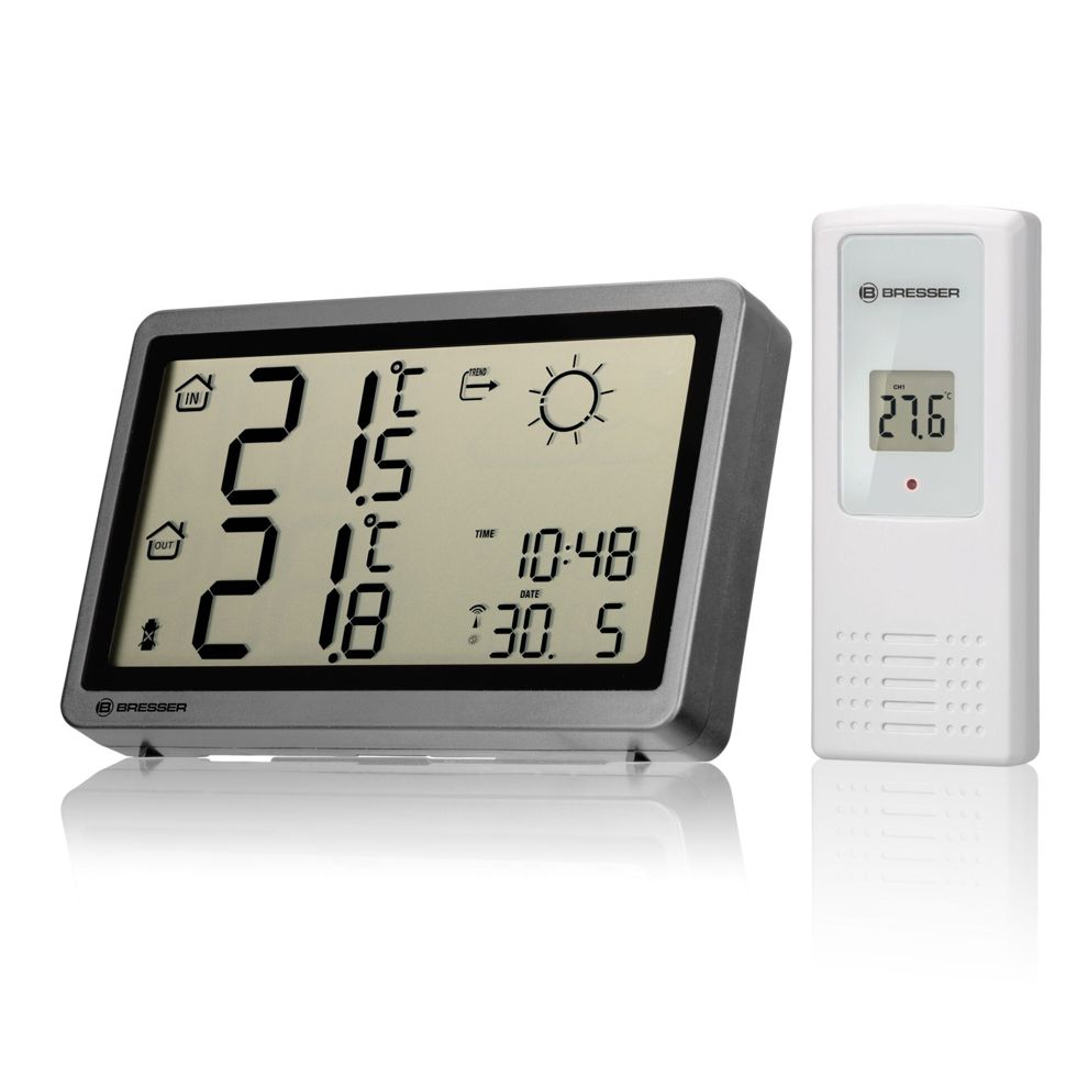 Bresser MeteoTemp HZ Radio Weather Station