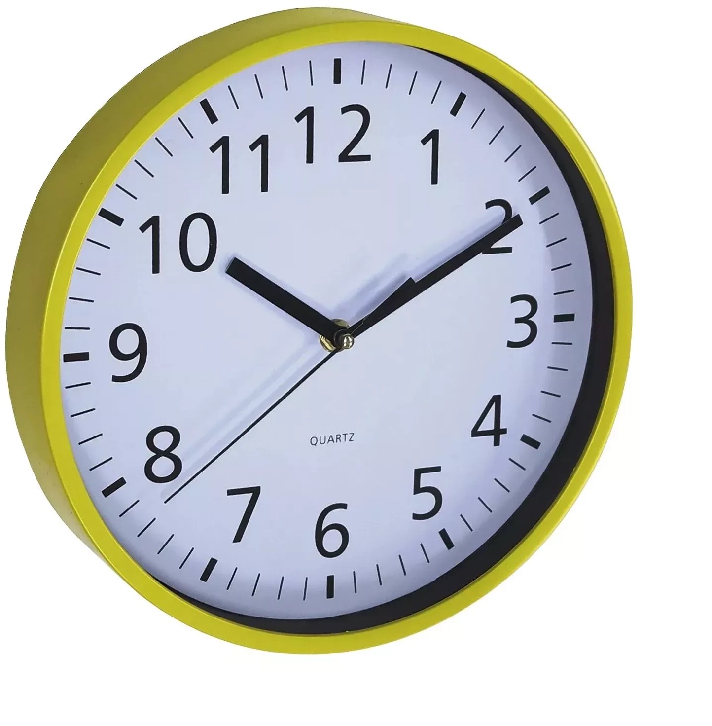 Bresser Wall clock O25 5cm yellow