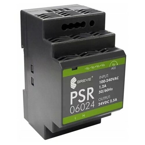 BREVE Zasilacz  PSR 06024 230/ 24VDC