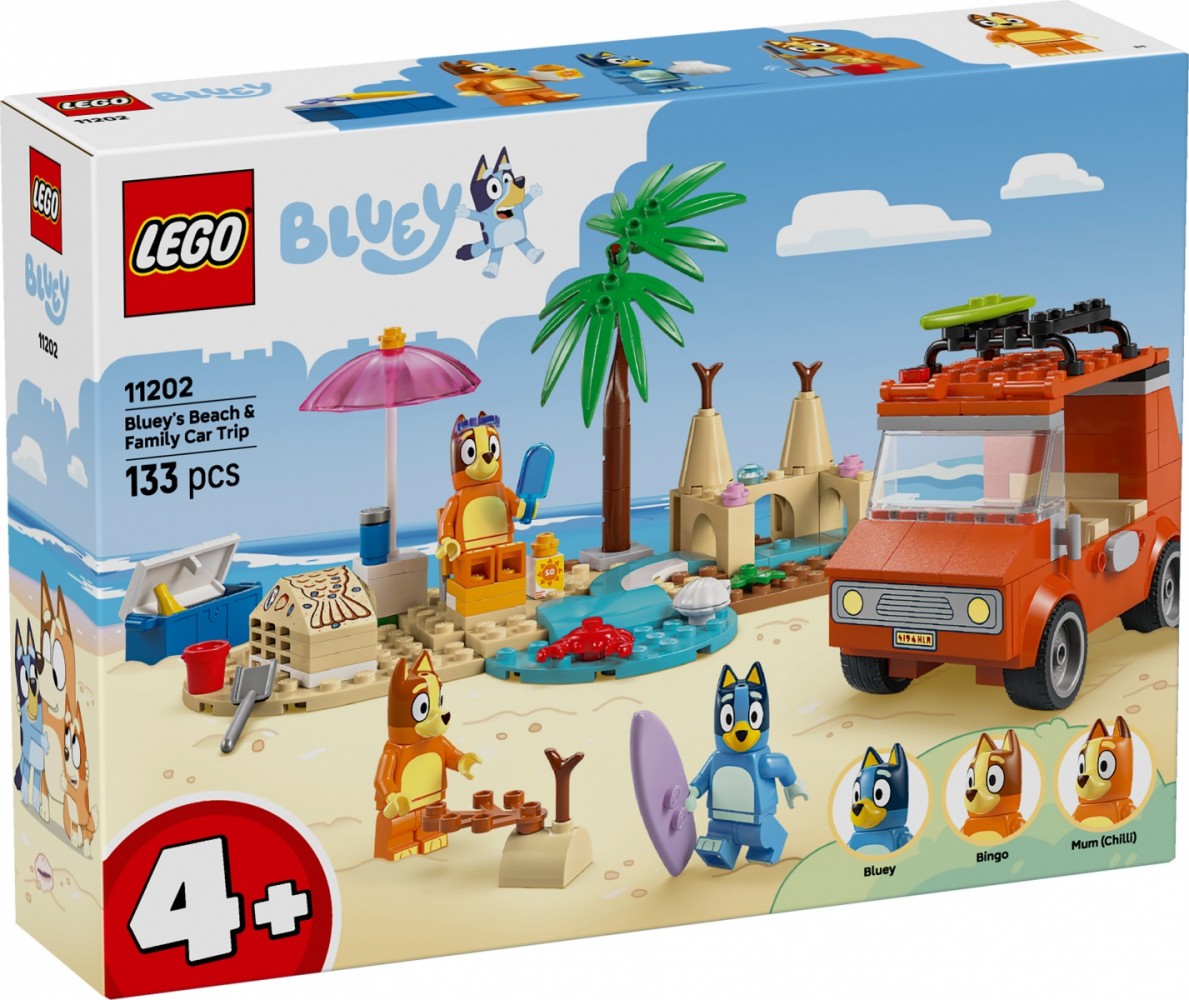 LEGO BLUEY 11202 Bluey`s Beach &