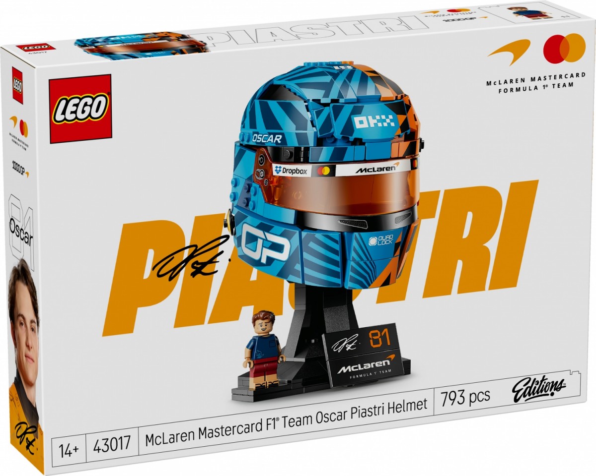 LEGO Editions Oscar Piastri McLaren Mastercard