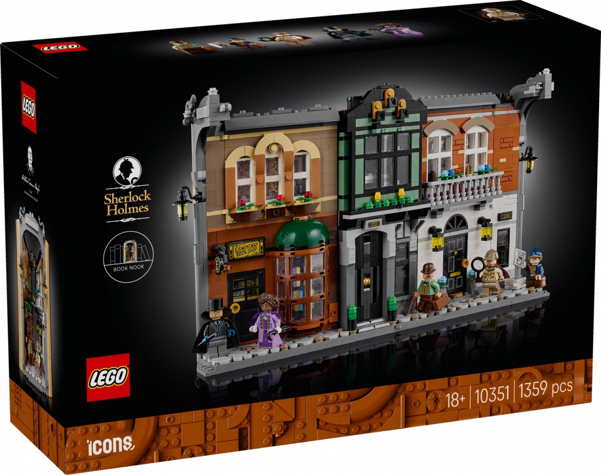 LEGO Icons Sherlock Holmes: Book nook