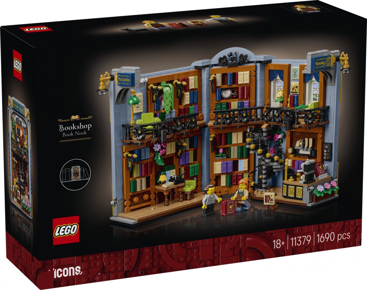 LEGO Icons Book nook:  (11379) |