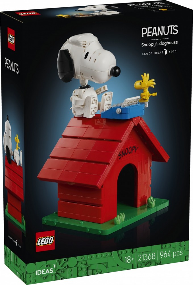 LEGO IDEAS 21368 Peanuts: Snoopy`s Doghouse