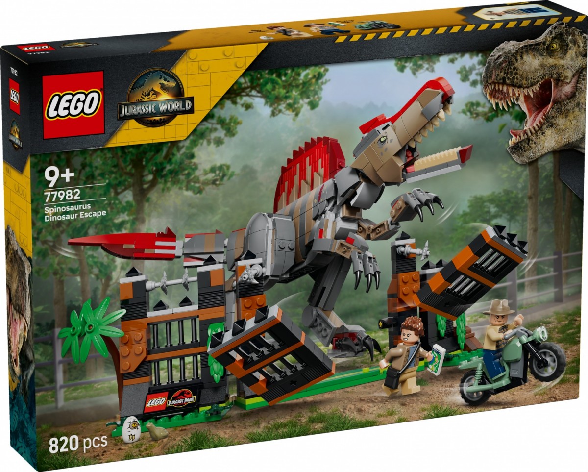 LEGO JURASSIC WORLD 77982 Spinosaurus Dinosaur