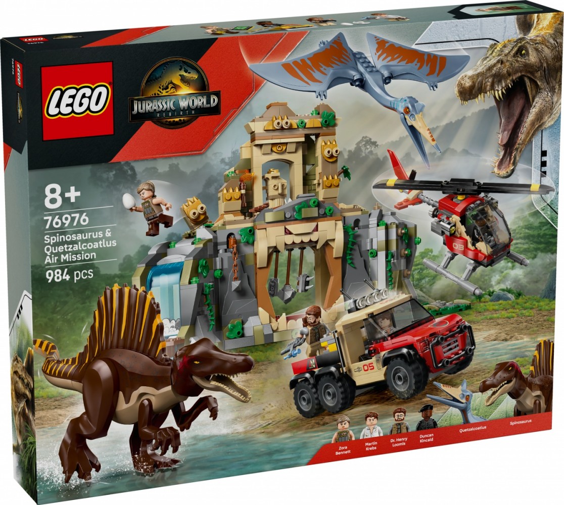 LEGO Jurassic World Powietrzna  z kecalkoatlem
