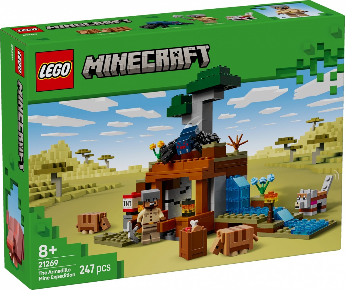 LEGO Bricks 21269 The Armadillo Mine