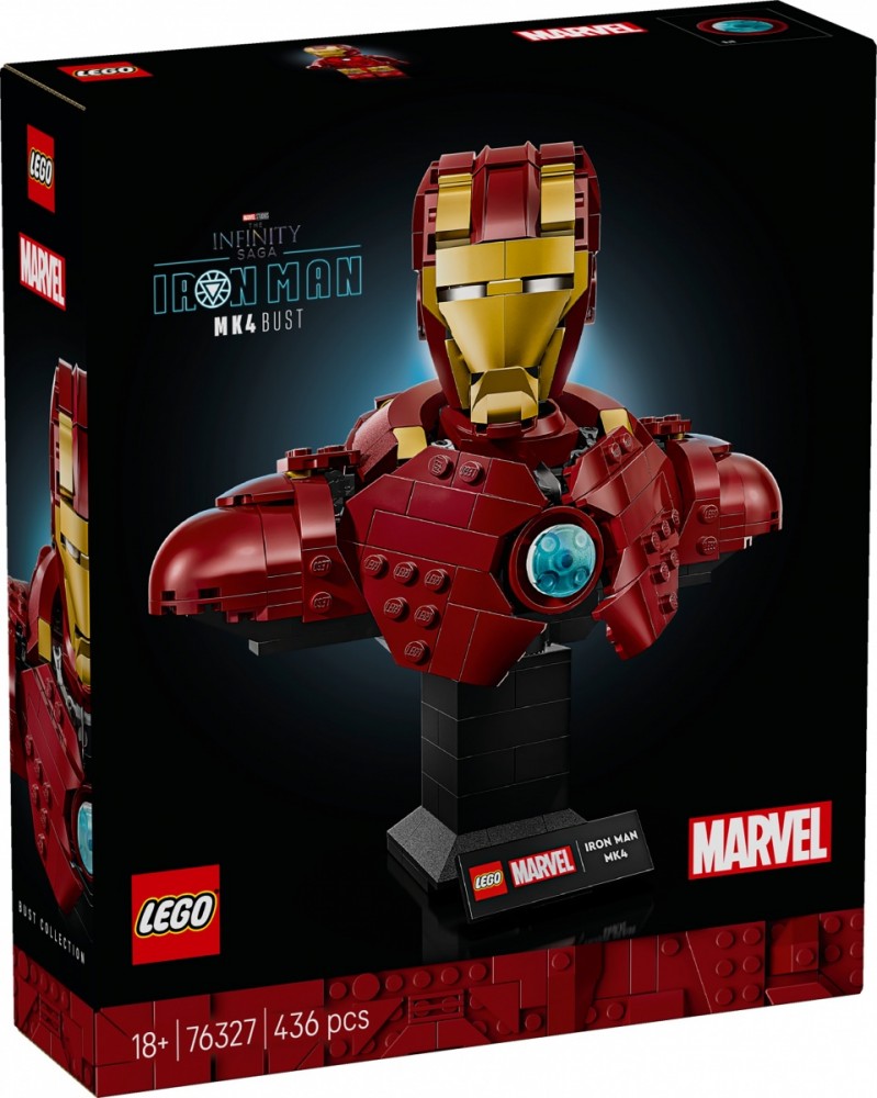 LEGO Marvel Popiersie Iron MK4 (76327)