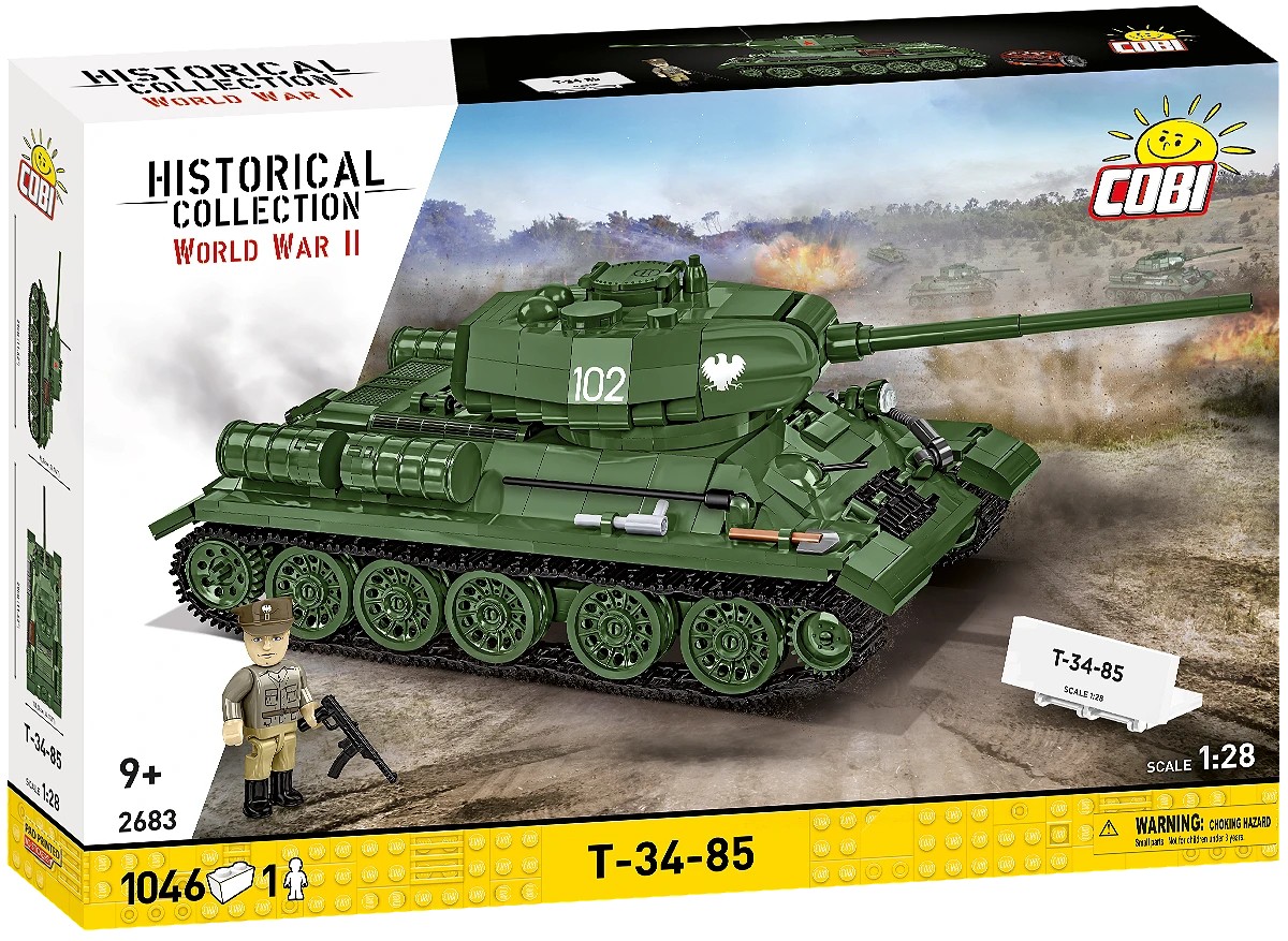 Cobi T34-85 2in1 - PL and
