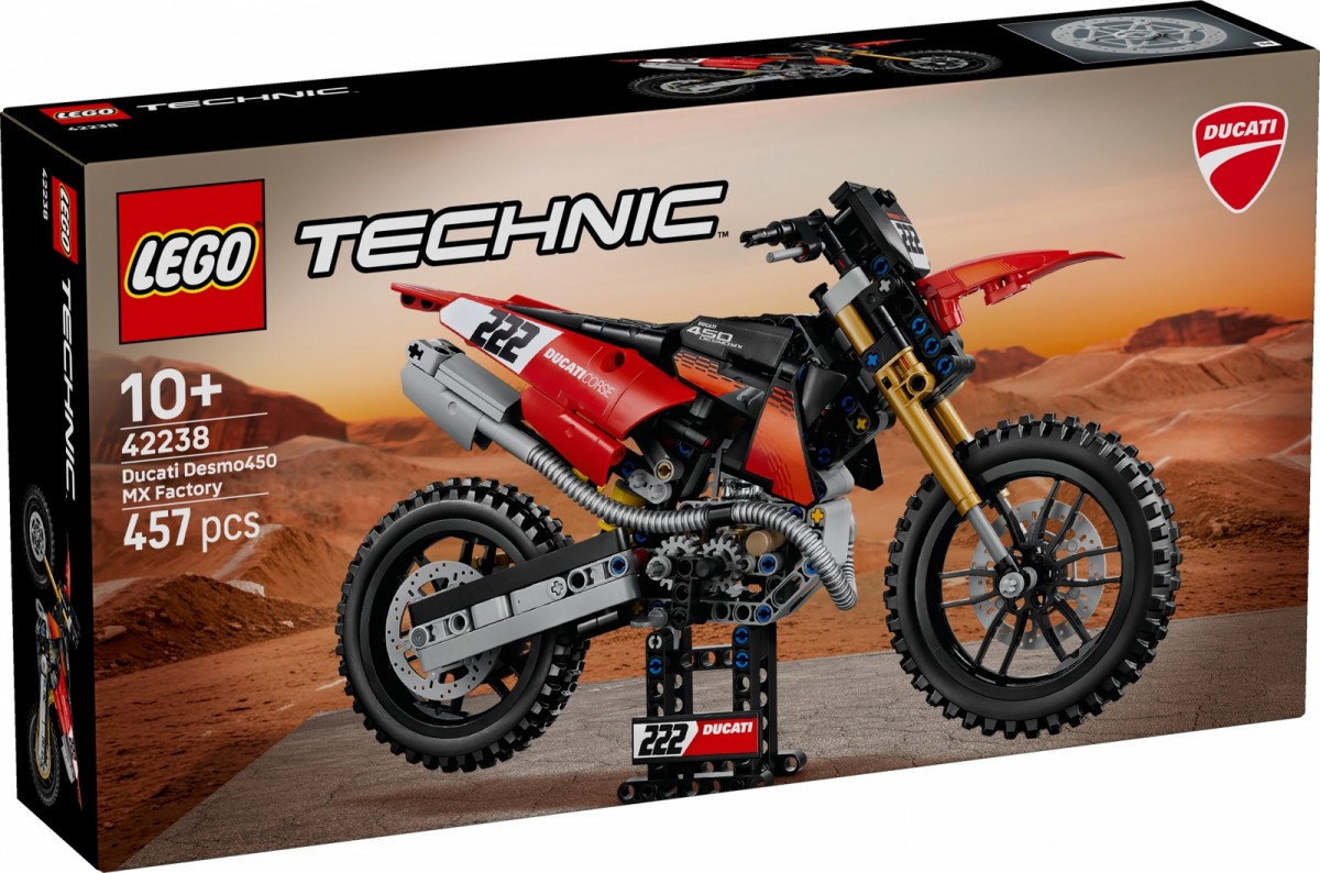 LEGO Technic Ducati Desmo450 MX Factory