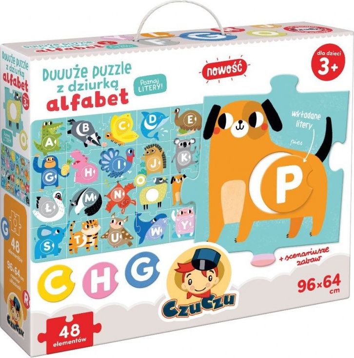 Bright Junior Media Puzzle z Dziurką