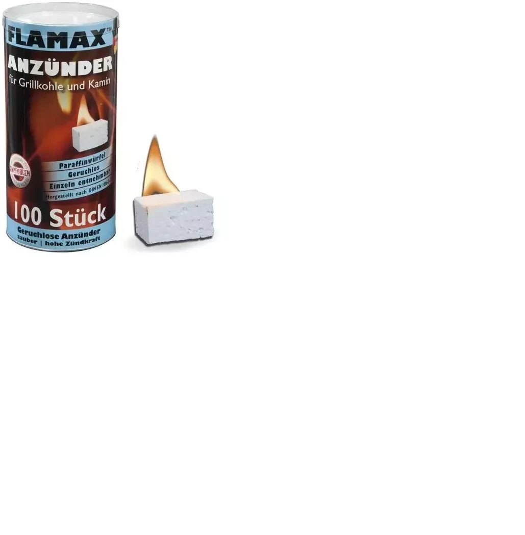 Flamax 1318116 Parafīna aizdedzināšanas kubiņi 100gb
