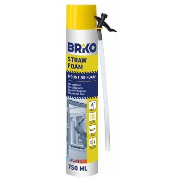 Briko BRK369909 BRIKO MONTAGE FOAM 750ML