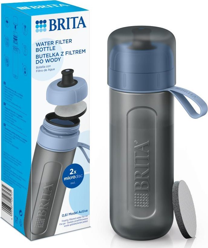 Brita filtrująca Active błękit + 2