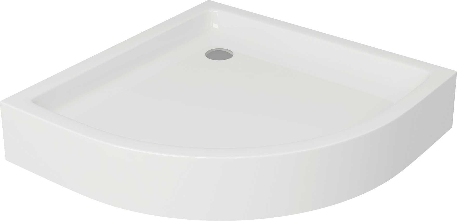 Brodzik Cersanit Tako  narożny 80 cm