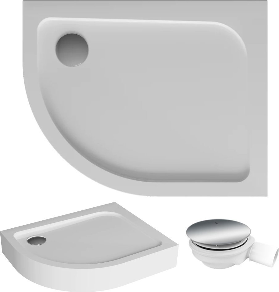 Brodzik Polimat Brodzik as. 100x80x3,5x14