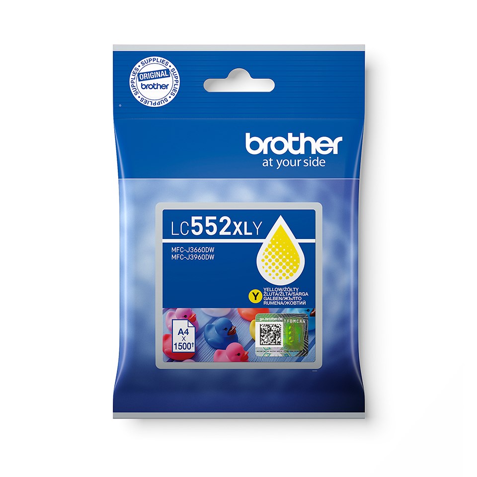 Brother LC552XLY ink cartridge 1 pc(s)
