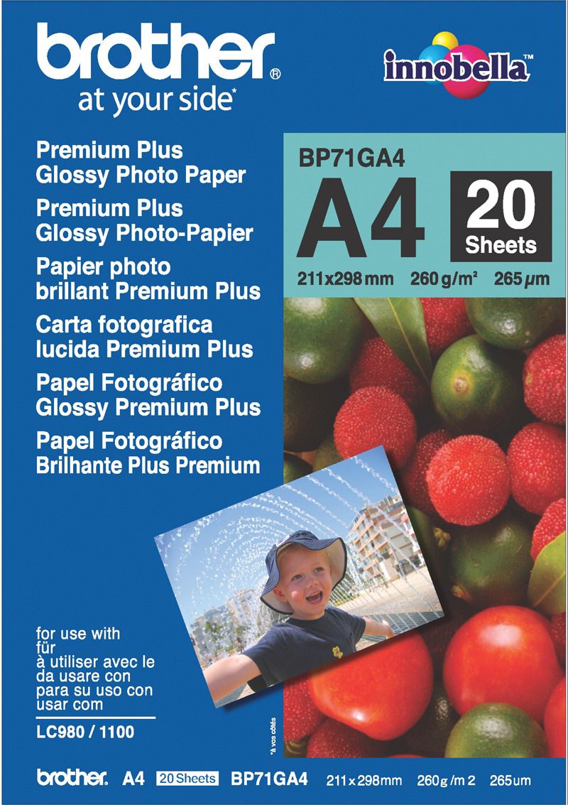 Brother Papier foto drui A4 (BP71GA4)