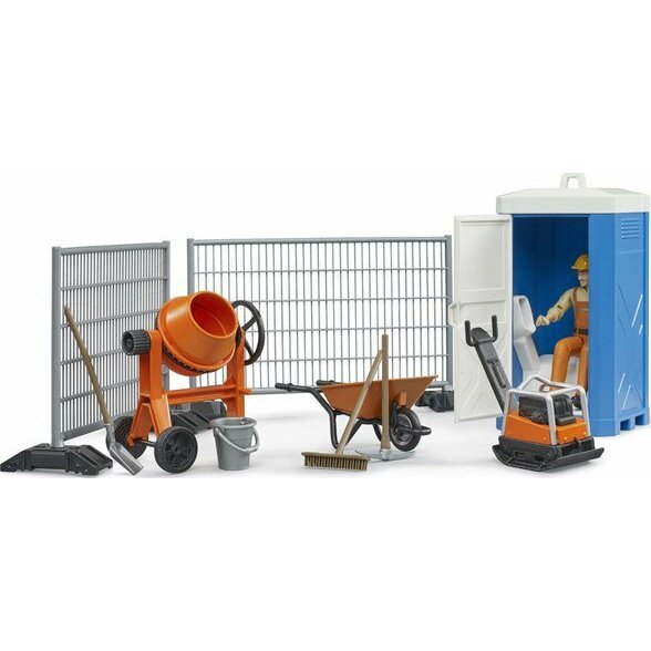 Bruder brother bworld construction site set