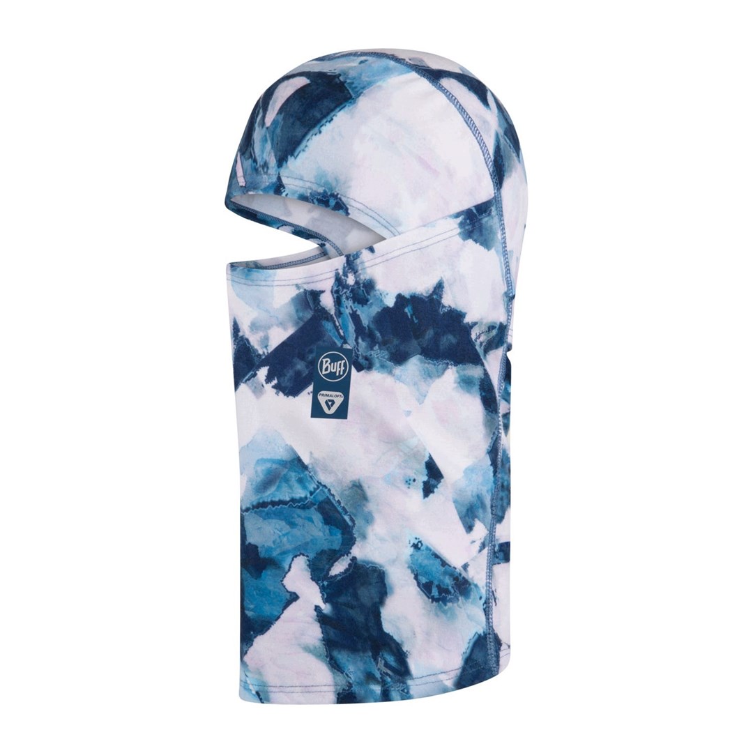 BUFF Ther Hinged Balaclava Synth, White-Blue