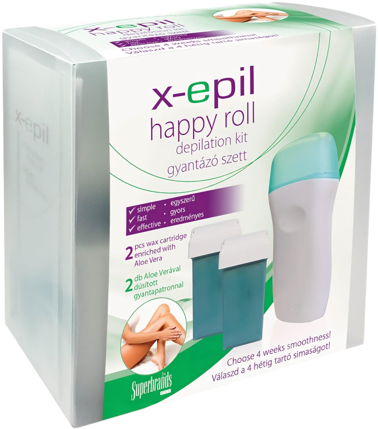 Byphasse Set X-Epil: Happy Roll, Aloe