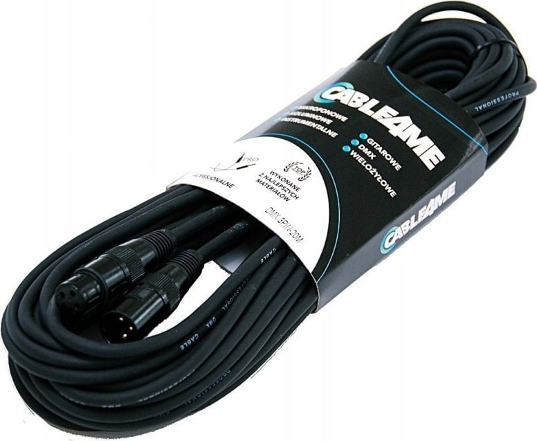Cable4Me CABLE4ME przewód  DMX 3pin 20m