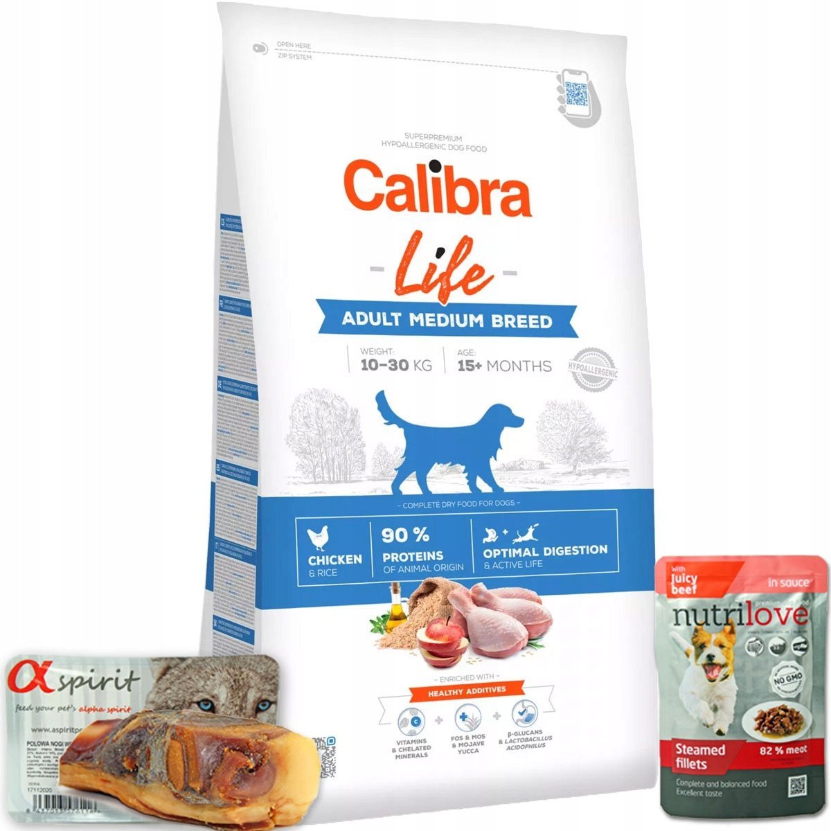 CALIBRA Life Adult Medium breed Chicken