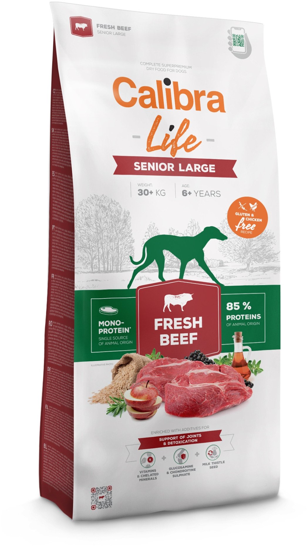 CALIBRA Life Senior Large Fresh Beef