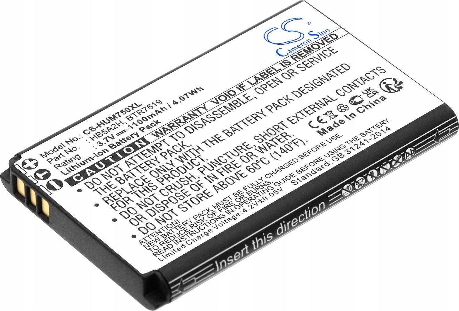 Cameron Sino Hb5a2h Btr7519 Do Huawei