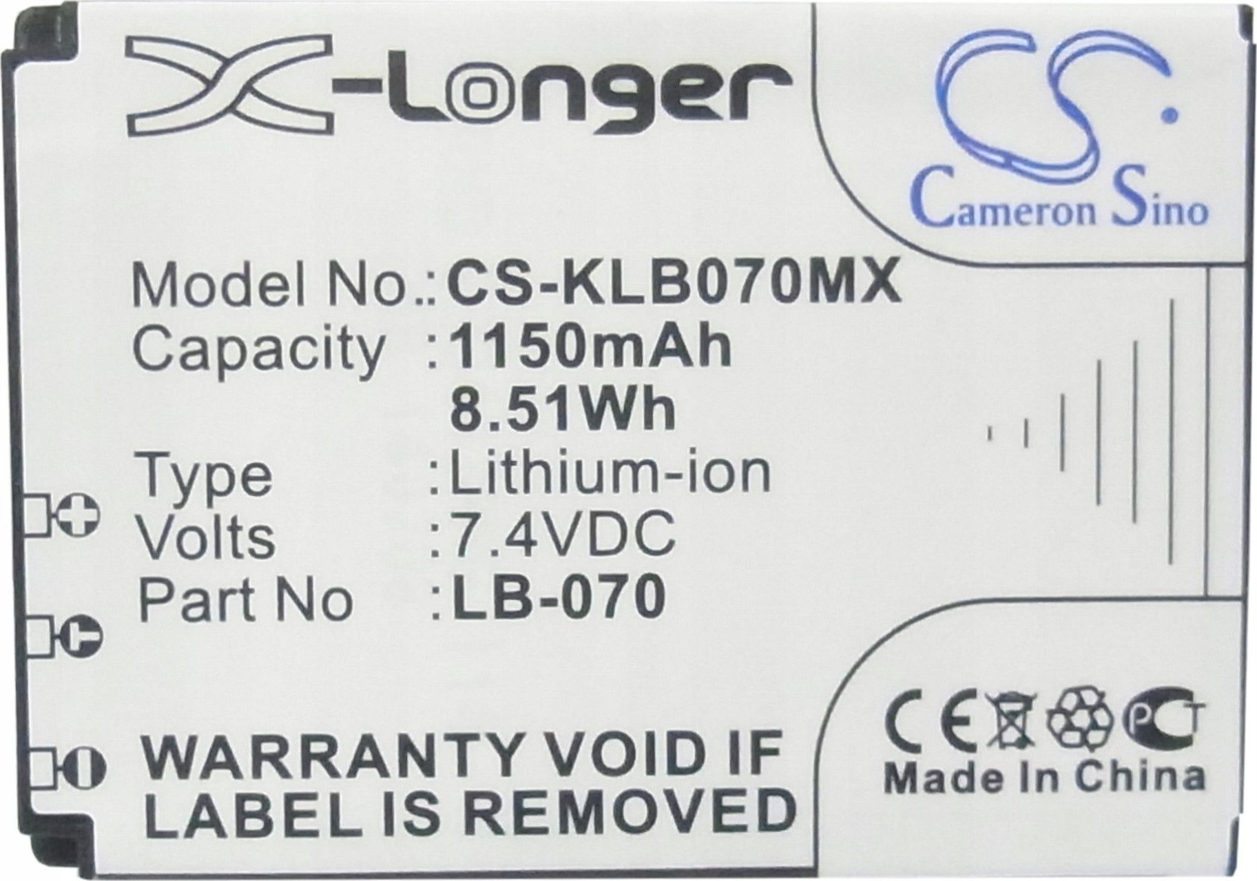 Cameron Sino Lb-070 Lb070 Do Kodak