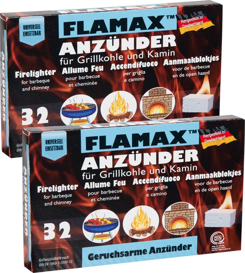 Flamax 1318113 Parafīna aizdedzināšanas kubiņi 32gb