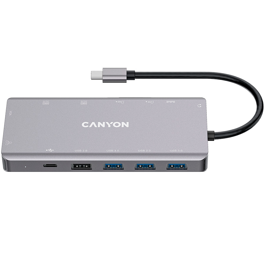 CANYON  hub DS-12 13in1 4k USB-C