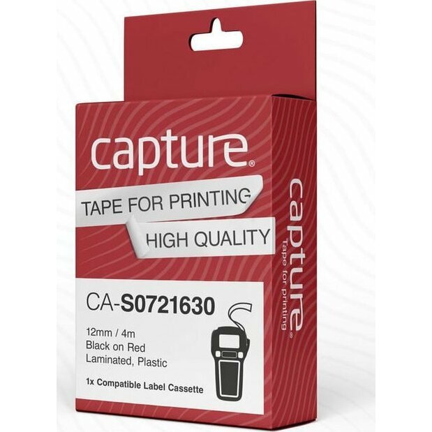 Capture 12mm x 4m Black on