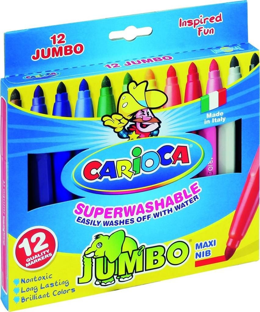 Carioca Flamastry Jumbo 12  bls CARIOCA