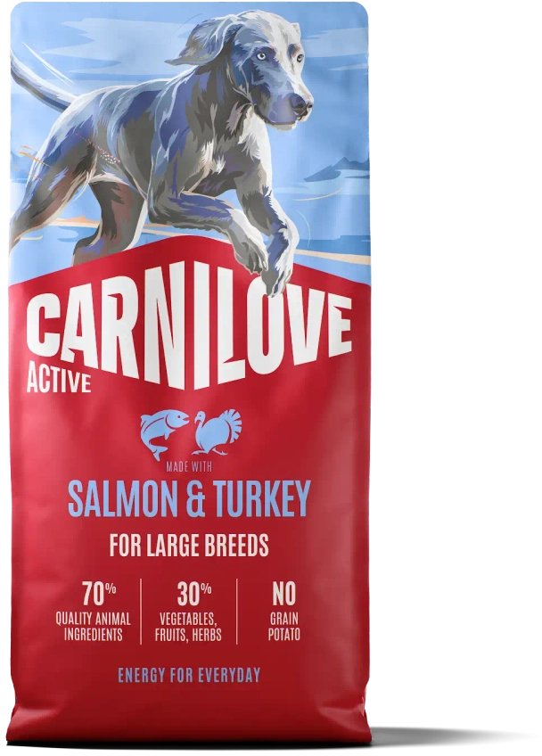 CARNILOVE Active Dog Adult Large Salmon&turkey
