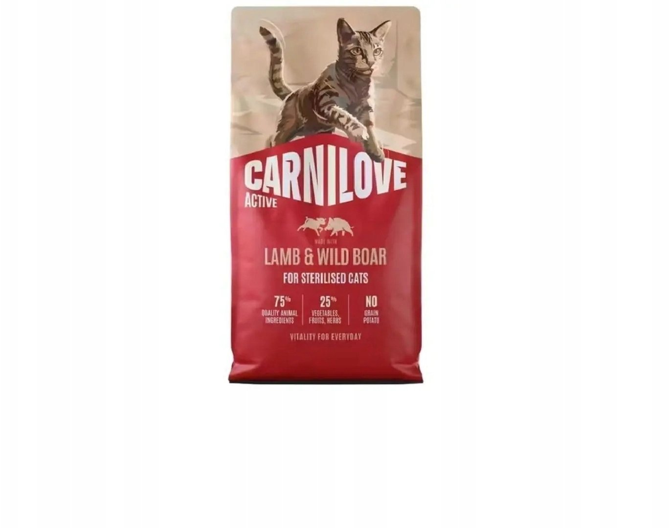 CARNILOVE Active Cat Lamb&Wild Boar Sterilised
