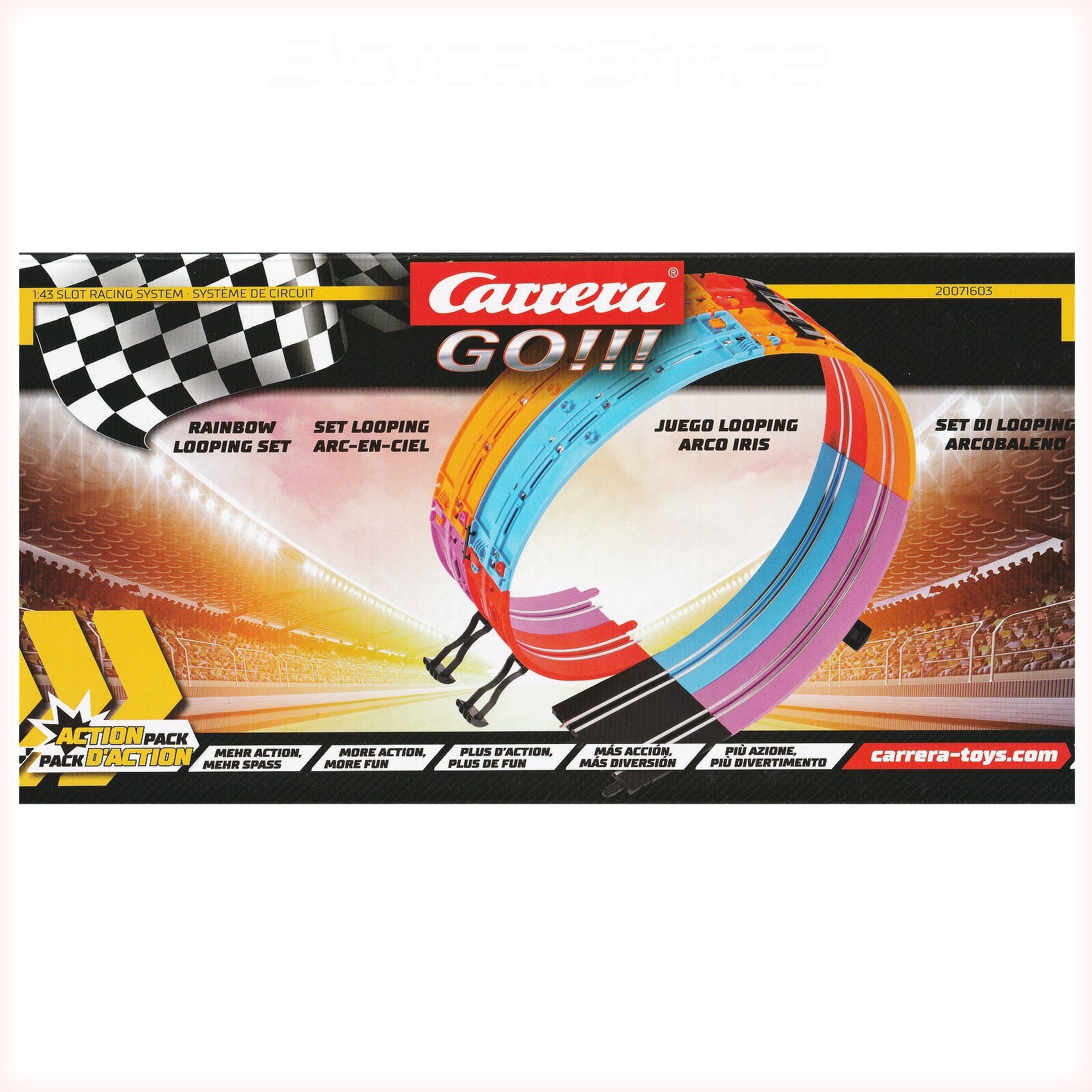 Carrera 71603 Looping set Rainbow GO