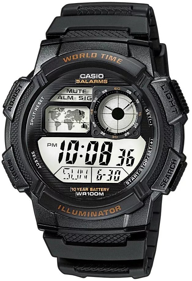 Casio Męski CASIO AE-1000W-1AVDF | 4971850443339